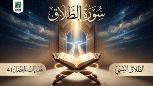 هدايات المفصل سورة الطلاق